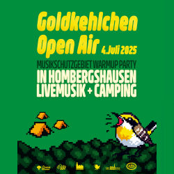 MUSIKSCHUTZGEBIET WARMUP-PARTY AM GOLDKEHLCHEN